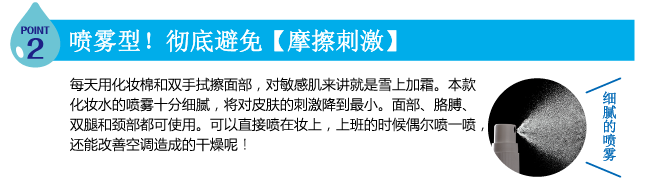 POINT2 喷雾型!彻底避免【摩擦刺激】