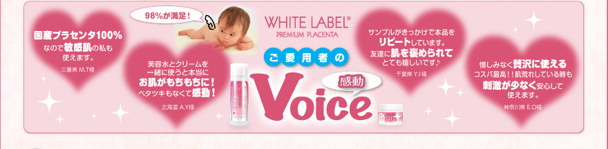 お客様のよろこびの声